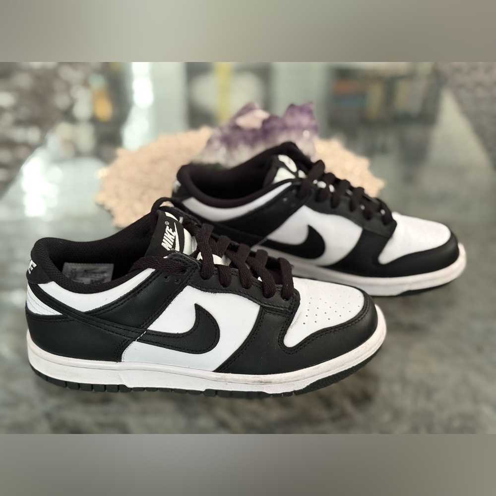 Nike Dunk Low “Panda” in Black/White 5.5 - Picture 3 of 4
